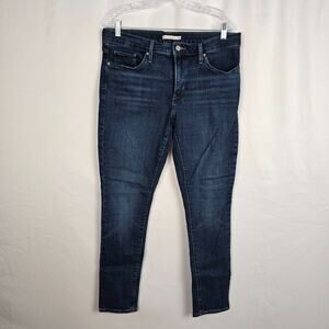 Levi's 311 Shaping Skinny Jeans Women's 32 Blue Dark Wash